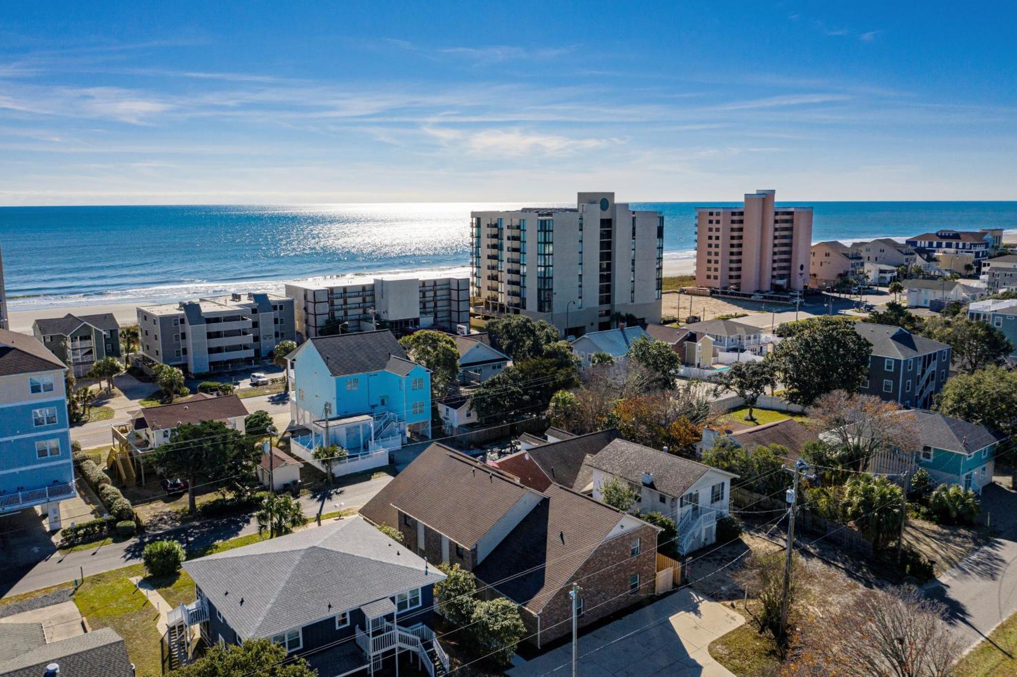 Вилла 1408 Perrin Dr, Unit A - Ocean Walk Sleeps 8 Миртл-Бич Экстерьер фото